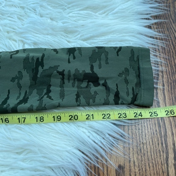 Musclenation green camo leggings hi-rise seamless - Picture 4 of 9